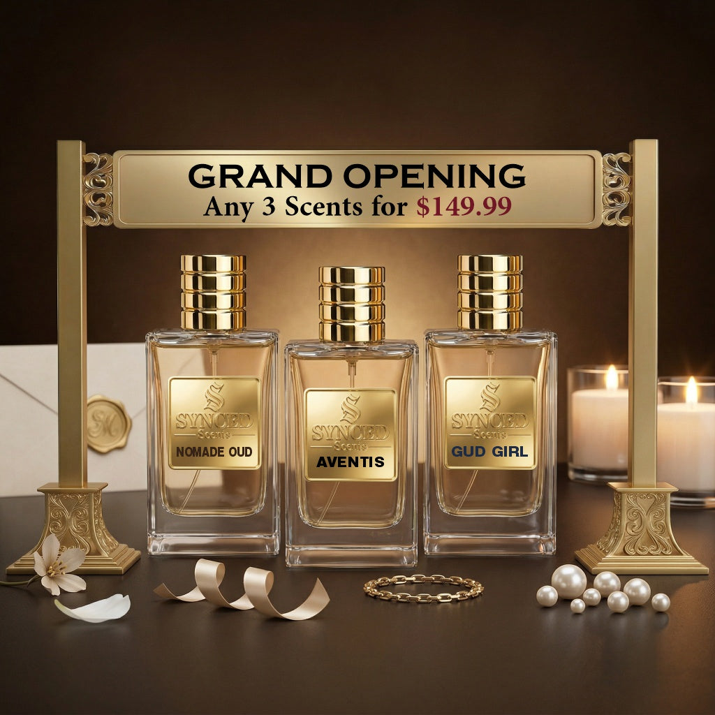 3 Scents for $149 – Synced Scents